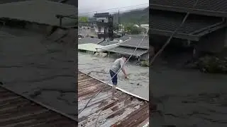 Historic Flooding Slams Taiwan 🌊⚠️ Unprecedented Deluge Caught on Camera #extremeweather
