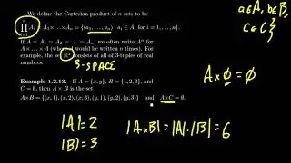 Cartesian Products