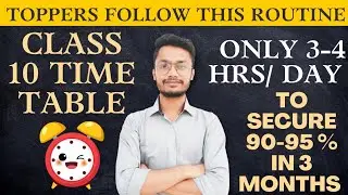 Class 10 Time Table 2022-23 Cbse | Class 10 timetable 2023 cbse | Best timetable for class 10 Board