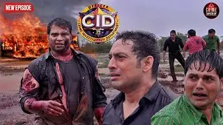 दया की बम ब्लास्ट से फटी चीटी हालत देख निखिल और सचिन लगे रोने | CID | CRime Series | Latest Episode