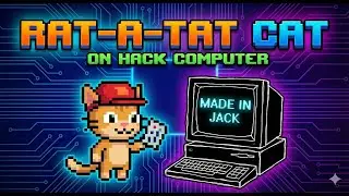 Rat-a-Tat Cat On Hack Computer