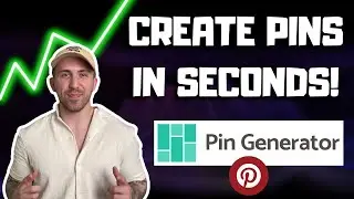 Pin Generator - Create 100 Pinterest Pins FAST / Quick Review (Pinterest Marketing Tools)