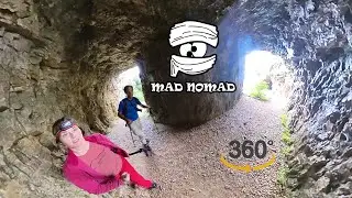 Hiking the Route of 52 Tunnels in Italy (360 video) - mad nomad