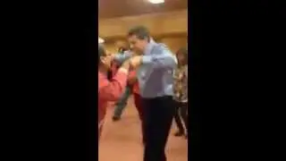 Senator Begich Getting Down at AFN  Oct  2013