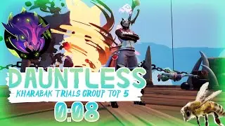 Dauntless Kharabak Trials Group top 5 [0:08]