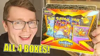 All the MAD PARTY Shining Fates Pin Boxes!