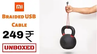 Mi Braided Cable Unboxing | Xiaomi USB Cable|