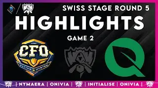 CFO vs FLY Highlights Game 2 | Worlds 2025 Swiss Stage | CTBC Flying Oyster vs FlyQuest