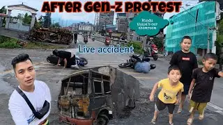 Pokhara city after GEN-Z protest || moto vlog