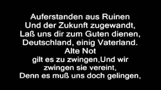 DDR Hymne + Lyrics