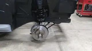 1968 golden nugget special Mustang Part 39 front suspension install part 2