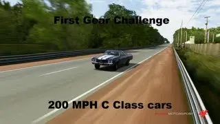 First Gear Challenge 200 MPH C Class car