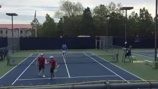 UCLA vs Stanford Men's Doubles Redlicki/Zhu vs. Fawcett/Goldberg 2017