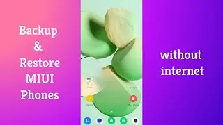 📁 How to Backup Your MIUI Phone Locally - Quick & Easy Guide | Redmi 9 Prime #miui13  #androidbackup