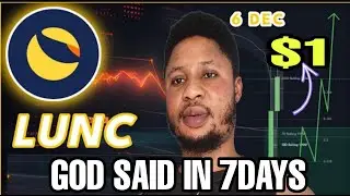 God's Prophecy Confirm? LUNC TOKEN Blink To $1 | Wealth Transfer | LUNC Prophecy | CREPE