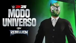 WWE 2K25 MODO UNIVERSO | REBELLION 🔵