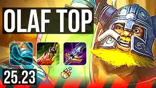 OLAF vs YONE (TOP) | 17/1/5 | KR Master | 25.23