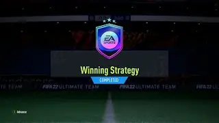 FIFA 22 Winning Strategy SBC - Total Cost: 6,350 Coins