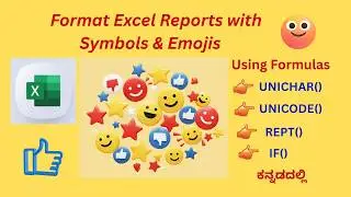 Add Expressive & Highly Interactive Indicators In Excel| UNICODE, UNICHAR & REPT Explained