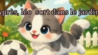 Histoire en français A1:le petit chat 🙀 /قصة بالفرنسية للمبتدئين #français débutant 🇨🇵