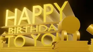 3D ANIMATED VIDEO FOR BIRTHDAY 🥳🥳