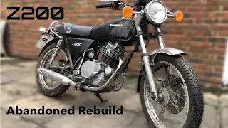 Kawasaki Z200 Abandoned Rebuild