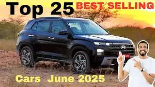 Top 25 Best Selling Cars In June 2025 》Automotive_2024 