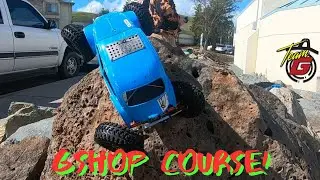 Testing New Lines at the GSpeed Shop! *GShop Rock Crawling Course*