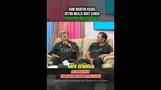 kritik keras.dari ketua majlis adat sunda kepada KDM#kdm #jabar #sunda