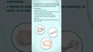 Vent your #colostomy bag and #ileostomy bag easily and discreetly with Osto-EZ-Vent. #shorts #ostomy