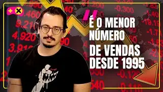 CRISE NOS GAMES? 2025 foi o MENOR ANO de VENDAS de consoles desde 1995