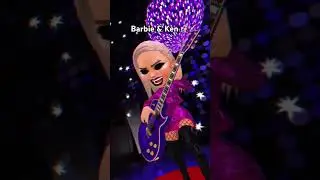 @freververse  Woah Barbie 😨👩🏻&zwj;🎤🎸 #funny #comedy #barbie #shorts