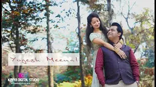 Best Pre Wedding Only Wedding led wall preview play shoot in local city park..!! Yogesh & Meenal !!