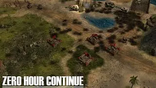 Zero Hour Continue Mod - China Flame General VS Brutal AI / Heated Salt