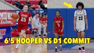 6'5 HOOPER VS D1 COMMIT FACE OFF!! #14 Judson vs Cibolo Steele 2025