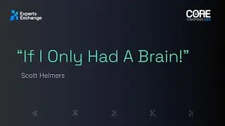If I Only Had A Brain!