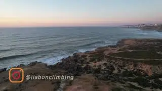 Amazing climbing experience in Ericeira - Portugal - with Lisbon Climbing methodology. DRONE SHOT