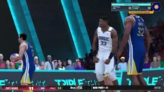 NBA2K25 3 on 3 My 2001 Orlando Magic Vs Joe Smith , Cliff Gagan & Kurt Nimphius