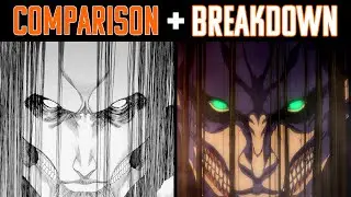 THE FINAL EPISODE - AOT Manga Comparison + Animation Breakdown Episode 87