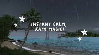 Can You Resist Click for the Dreamiest Heavy Rainstorm Sleep Aid!
