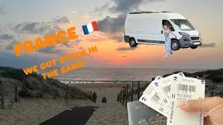 We Made It To France! - Our First Van trip