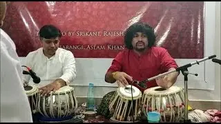 TABLA TRIO BY G,SRIKANT , RAJESH,& SOURAV,ASLAM KHAN ON SARANGI LEHRA