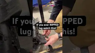 If you ever Ripped lug  watch this! Use code: mrm10 at glue tread, for 10% off￼! #snowmobile