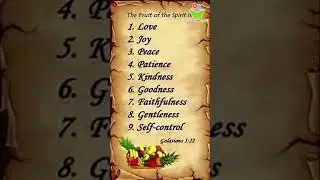 The fruit of the spirit #bible quotes #christ #proverbs #thinkcreatelearn