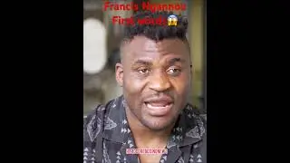 Francis Ngannou first Words about the fight😱 #boxing #furyngannou #francisngannou