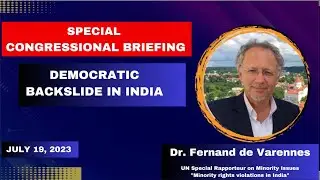 Disturbing Trend of Human Rights Abuses against Minorities in India: UN Rapporteur Fernand Varennes