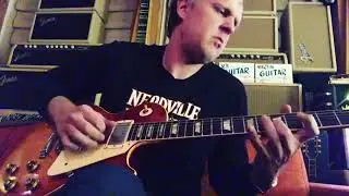 Joe Bonamassa Jamming at Home on a 1959 Lester model Les Paul