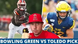 Bowling Green at Toledo Pick | College Football Week 10 Predictions | Wednesday Night Football