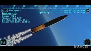 تجربه لعبه space flight  😁