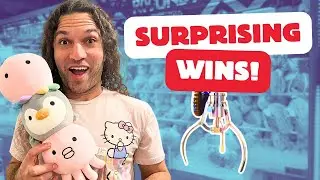Unexpected Round1 Claw Machine Wins!